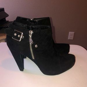 Guess Black Booties